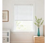 Garden Sanctuary Aluminium Horizontal White Coated Venetian Blind Shade 70Cm(W) X 130Cm(H)