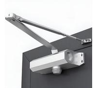 Garden Sanctuary Durable Surface Mounted Door Closer Ideal For Entrances & Storefronts (17.5Cm W X 6.5Cm D)