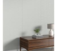Garden Sanctuary Gray Linen Texture Pvc Wallpaper Plain Effect Waterproof Self Adhesive Wallpaper Roll 5M²