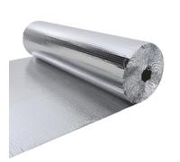 Garden Sanctuary Heat Reflective Single Bubble Foil Insulation Double Aluminium Layer 0.6M X 8.4M