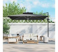 Garden Sanctuary Outdoor Large 3M LED Cantilever Parasol | TJ Hughes