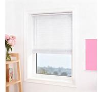 Garden Sanctuary Plisse Blind White Pvc Pleated Blind 60 X 150Cm