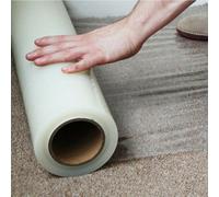 Garden Sanctuary Surface Protection Film Self Adhesive Puncture Resistant Dust Proofing Transparent Carpet Protection Film Roll 60Cm X 25M