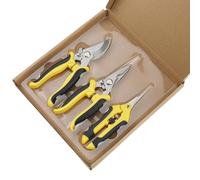 Garden Scissors Shears Set Durability Stainless Steel Design Suitable for Home Gardeners Outdoor Camping Shears