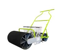 Garden Seeder, Hand Push Manual Seeder for Peanut Corn Bean Planting, Adjustable Row Spacing, Efficient Seed Sowing Tool