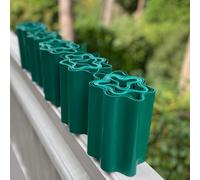 Garden Selections Set Of 12 Green Plastic Garden Lawn Edging (9M X 15Cm Roll)