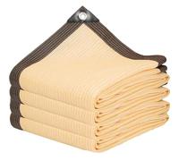 Garden Shade Cloth with Grommets 85% Sun Protection for Plants Greenhouse Pergola Car CoverShade Netting for Outdoor Use