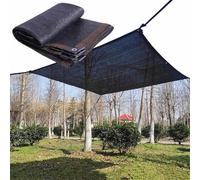 Garden Shade Netting - UV Resistant Sunblock Shade Cloth with Grommets, 90% Sun Protection, Rectangular 10x15m (32.8x49.2ft) Mesh Tarp for Plants & Awnings
