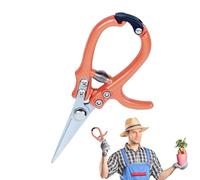Garden Shears - 20 cm Professional Flower Shears, Branch Cutter, Fruit Picking Shears, Robust Tool for Pruning Plants, Shrubs, Trees, Outdoor Care and For The