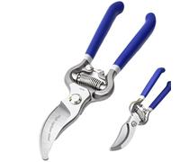 Garden Shears - Bypass Loppers for Plant Pruning | Robust Bypass Secateurs | For Trees, Shrubs, Hedges, Plants, Flowers, Garden, Greenhouse