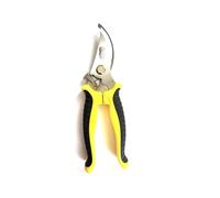 Garden Shears Secateurs Carbon Steel Pruning Shears for Branches, Flowers,Fruits Picking, Trimming Plants, Bonsai Locking Mechanism Bouquet Making Cutting Plants Scissors (Yallow & Black)