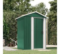 Garden Shed Galvanised Steel Outdoor Shed Bin Storage Multi Colours vidaXL