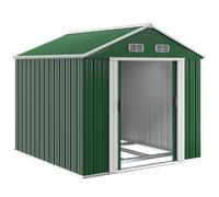 Garden Shed Green Metal 85x103x59ft
