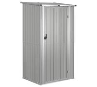 Garden Shed Outdoor Storage House Patio Tool Organiser Galvanised Steel vidaXL