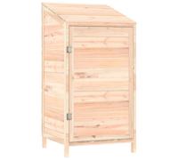 Garden Shed Outdoor Storage House Patio Tool Organiser Solid Wood Fir vidaXL