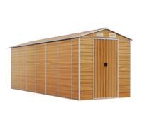 Garden Shed Outdoor Storage Shed Patio Yard Tool Shed Galvanised Steel vidaXL