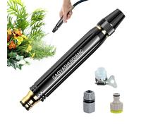 Garden Shower, Garden Sprayer, Garden Hose Sprayer, Adjustable Heads, Robust 1 x High Pressure Hose Nozzle and 4 x for Watering Plants and Car Washing