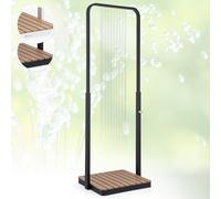Garden Shower Outdoor Camping Outside Floor Portable Sauna Shower with Hose WPC