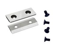 Garden Shredder Chipper Blades Knives With M6 Screws | For SCREWFIX TITAN TTB3535HR 2500W Garden Chipper