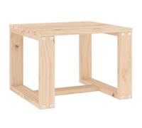 Garden Side Table Outdoor Table Patio Dining Table Solid Wood Pine vidaXL