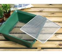 Garden Sieve 2 in 1 by Garland Galvanised Steel Fine Mesh Compost Riddle