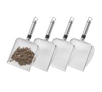 Garden Sieve Soil Sieve, Soil Sieve Shovel for Gardening | 2/2.8/3.8/5mm Mesh Sand Compost Silk Sieve for Gardening - Stainless Steel Sieve Screen