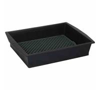 Garden Sieve With Adjustable Mesh Size 36, 5x27x7cm Black Plastic Grid Fence