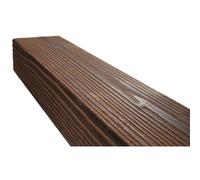 Garden Sleeper Timber Railway Sleeper Pressure Treated Softwood Landscaping Timber (NATURAL, 100 x 150 x 1200mm - CHARRED BRUSHWOOOD)
