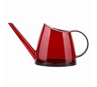 Garden Small Watering Can, 1.2L Long Spout Watering Can,Fashionable Uncovered Garden Flower Sprayer PP Candy Coloured Decorative Watering Pot for Bonsai Indoor and Outdoor Plants Flower Nordic (Red)