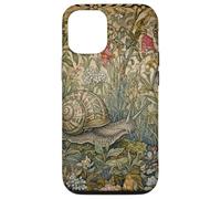 Garden Snail Cottagecore Botanical Nature Lover Case for iPhone 12/12 Pro