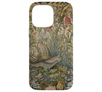 Garden Snail Cottagecore Botanical Nature Lover Case for iPhone 14 Pro Max
