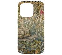 Garden Snail Cottagecore Botanical Nature Lover Case for iPhone 15 Pro
