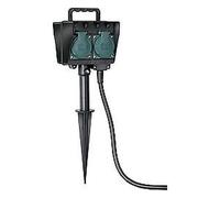 Garden Socket with Ground Spike IP 44 10 m