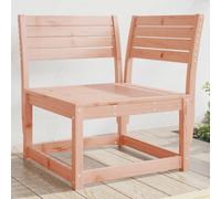 Garden Sofa 73x73x78cm Solid Pine Wood Natural Douglas Modular Corner Outdoor XL