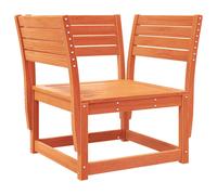 Garden Sofa Armrest with Cushions Outdoor Sofa Couch Solid Wood Pine vidaXL