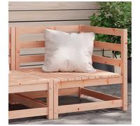 Garden sofa corner 70x70x67 cm Natural Douglas solid pine modular outdoor patio
