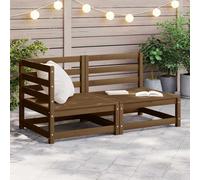 Garden Sofa Outdoor Sofa Wooden Sectional Sofa Seat Solid Wood Pine vidaXL