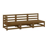 Garden Sofa Outdoor Sofa Wooden Sectional Sofa Seat Solid Wood Pine vidaXL
