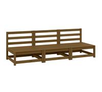 Garden Sofa Outdoor Sofa Wooden Sectional Sofa Seat Solid Wood Pine vidaXL