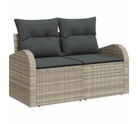 Garden Sofa Poly Rattan Outdoor Seating Home Furniture Patio Modern vidaXL