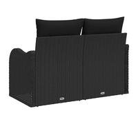 Garden Sofa Poly Rattan Outdoor Seating Modern Style Terrace Furniture vidaXL