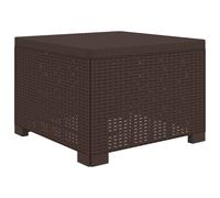 Garden Sofa Rattan Look PP Outdoor Seating Contemporary Furniture Couch vidaXL