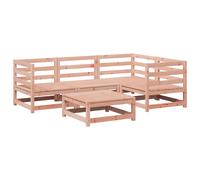 vidaXL Garden Sofa Set 5 Piece Outdoor Sofa Corner Sofa Solid Wood Douglas Fir