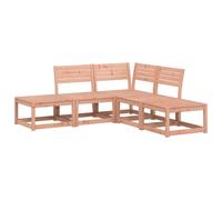 Garden Sofa Set 5 Piece Outdoor Sofa Set Corner Sofa Solid Wood Pine vidaXL