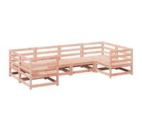 Garden Sofa Set 6 Piece Outdoor Sofa Set Corner Sofa Solid Wood Pine vidaXL