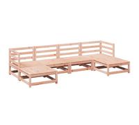 Garden Sofa Set 6 Piece Outdoor Sofa Set Corner Sofa Solid Wood Pine vidaXL