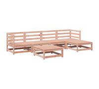 Garden Sofa Set 6 Piece Outdoor Sofa Set Corner Sofa Solid Wood Pine vidaXL