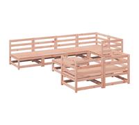 Garden Sofa Set 8 Piece Outdoor Sofa Set Corner Sofa Solid Wood Pine vidaXL