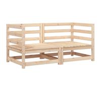 Garden Sofas Corner Patio Outdoor Sectional Sofa Unit Couch Solid Wood vidaXL