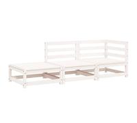 Garden Sofas Corner Patio Outdoor Sectional Sofa Unit Couch Solid Wood vidaXL